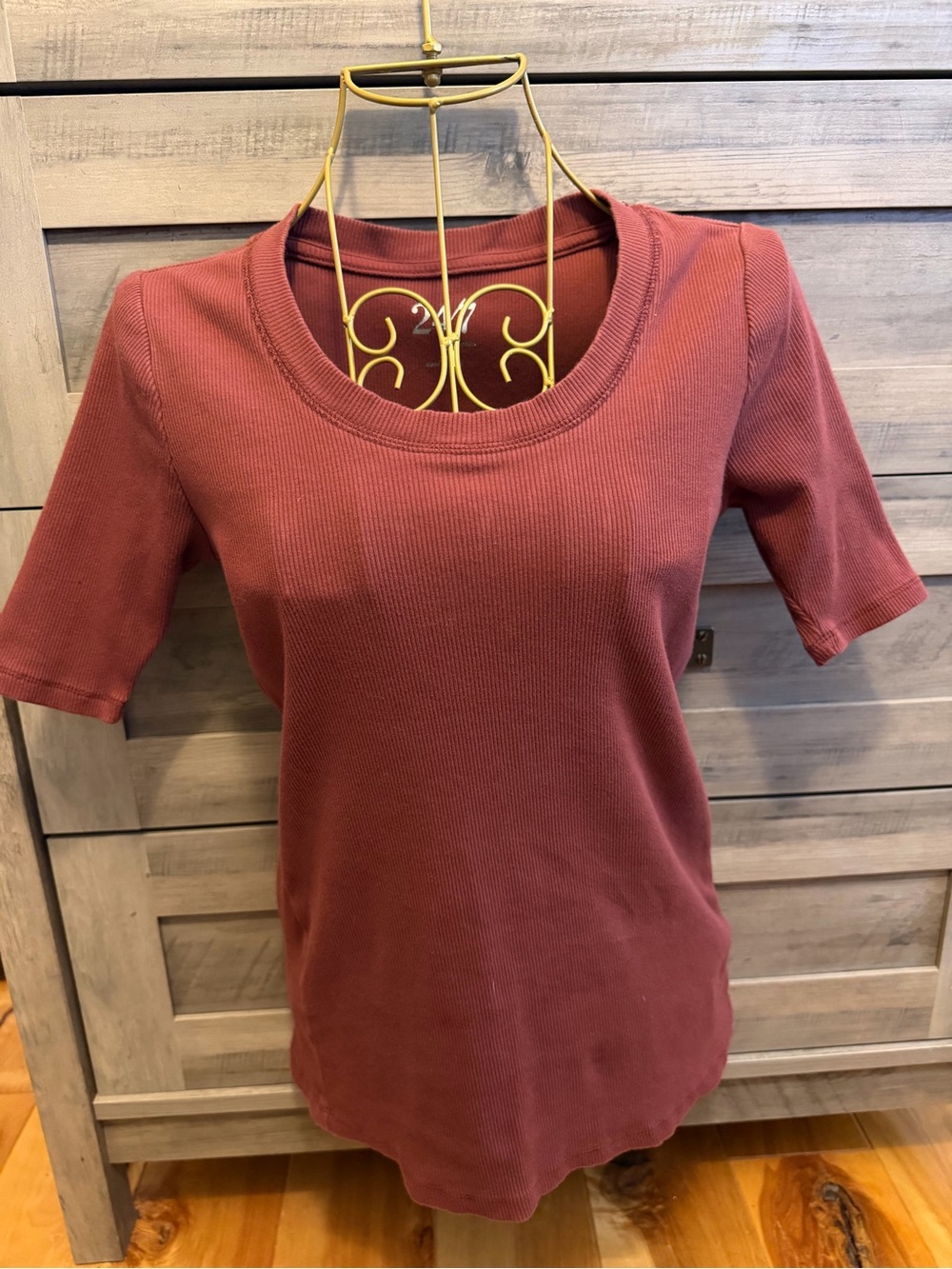 Maurice’s 24/7 Women's Ribbed Short-Sleeve Top